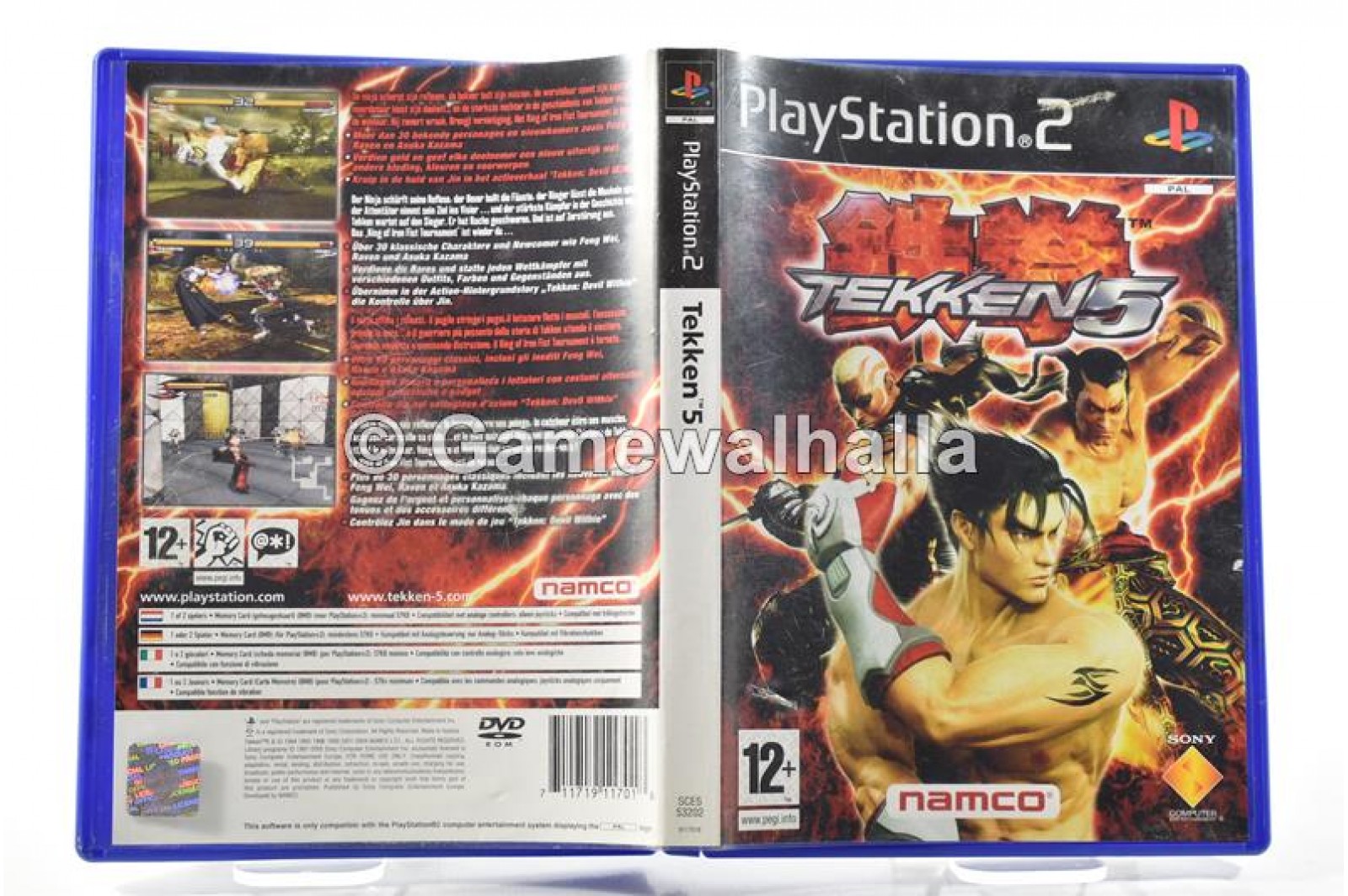 Notice + Boitier - Playstation 2 - Tekken 5